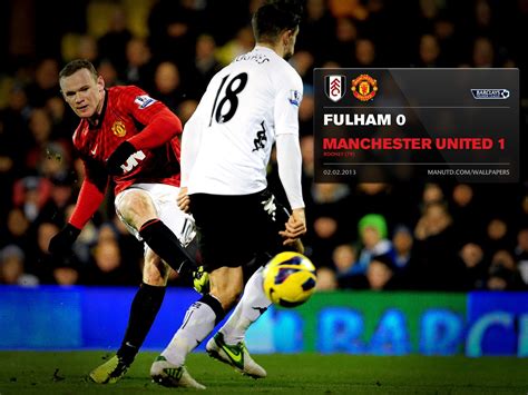 fulham vs man united score